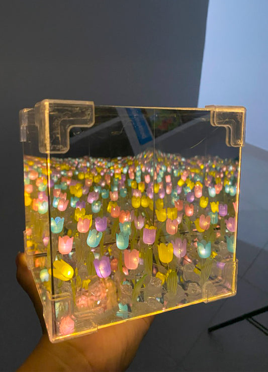 Lámparas de Tulipán en forma de cubo y nube (Color a elección del cliente)